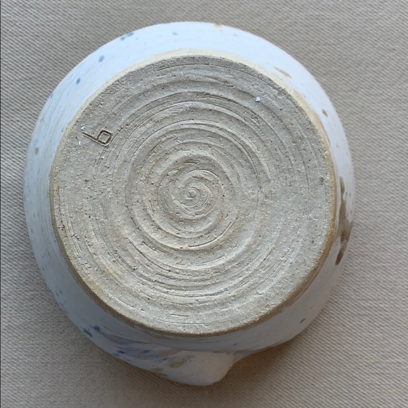 NWOT Handmade Glazed Stoneware Bowl - Picture 7 of 10